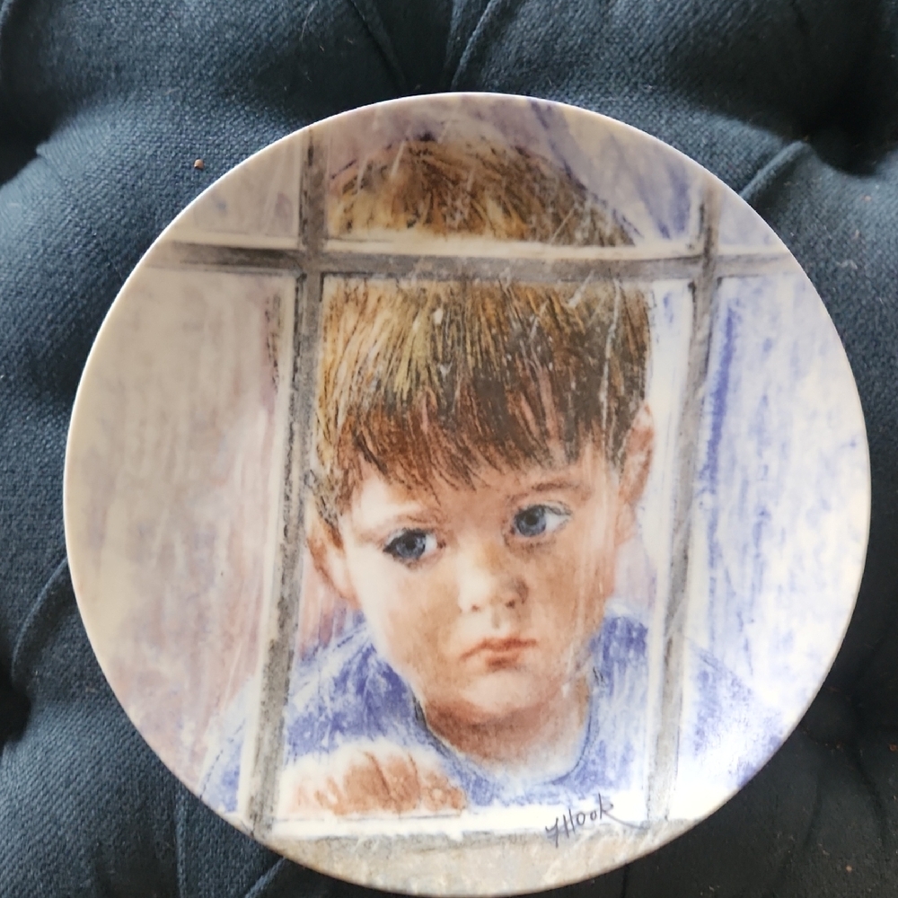 Collectible Plate - “Disappointment” by Frances Hook 1986- Limited Edition